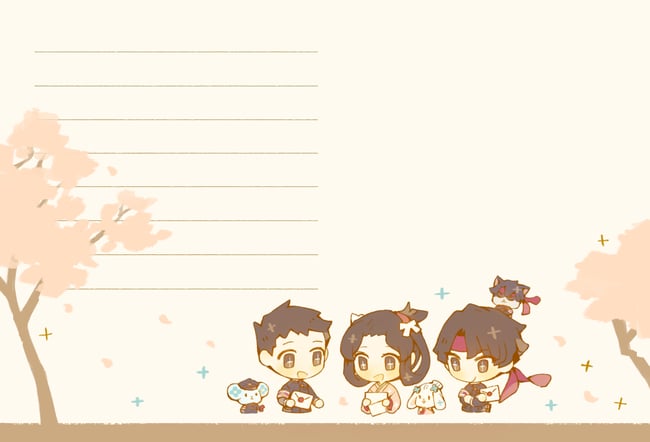 Memo Pads 4 x 6'' ✦ The Great Ace Attorney