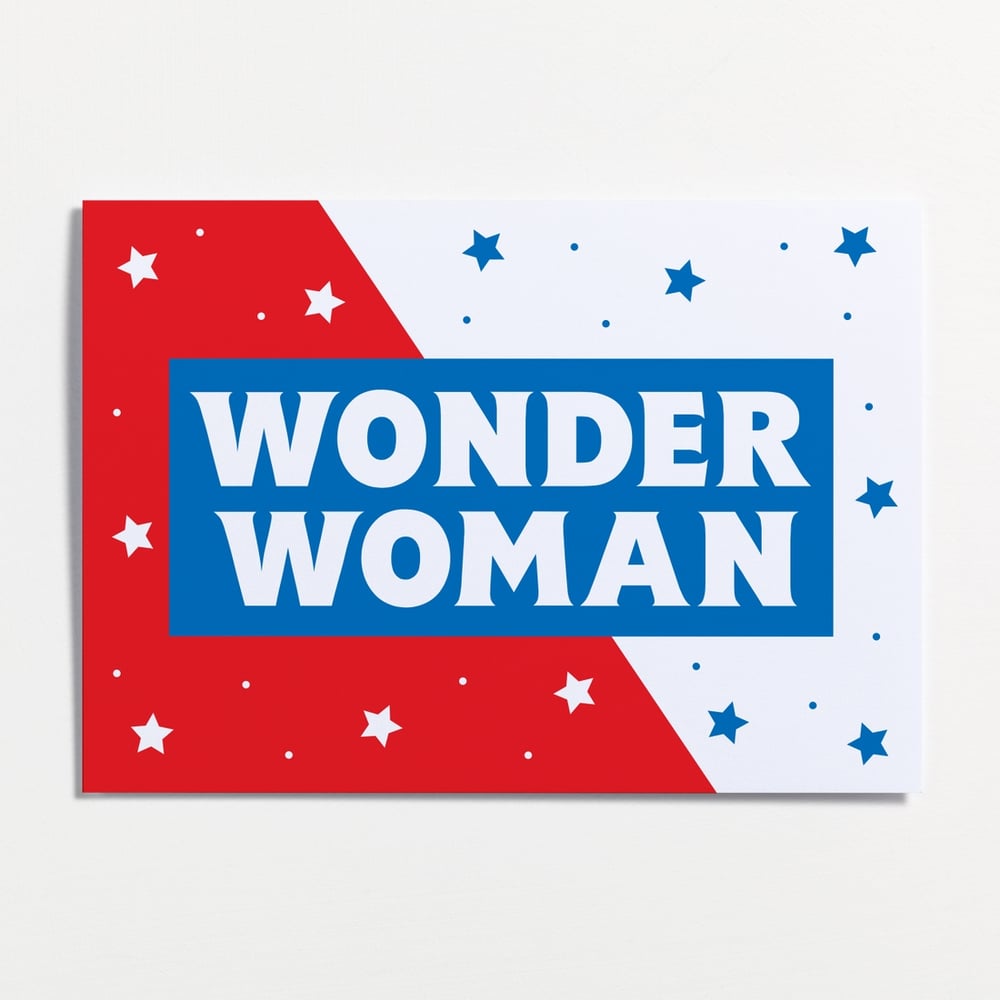 Image of Wonder Woman Card