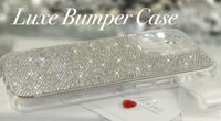 Image 4 of Luxe Bumper Case in Tiny Crystals