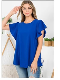 Image 1 of Royal Blue Top