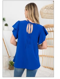 Image 2 of Royal Blue Top