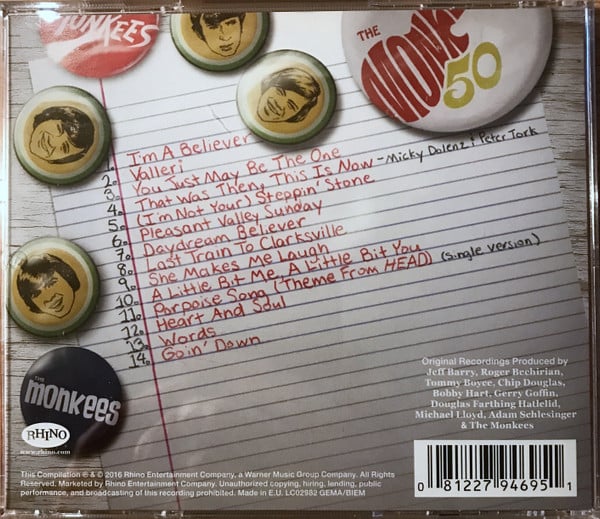 The Monkees ‎– Forever, CD, NEW