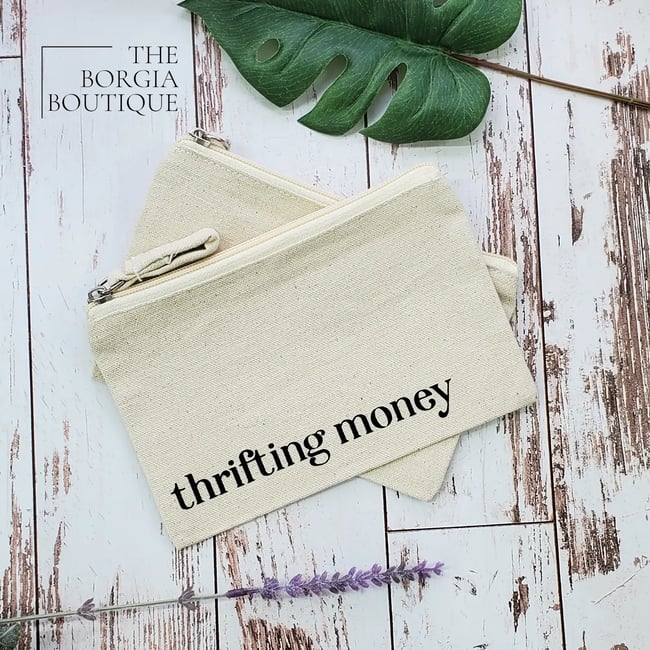 Thrifting Money Pouch
