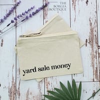 Yard Sale Money Pouch
