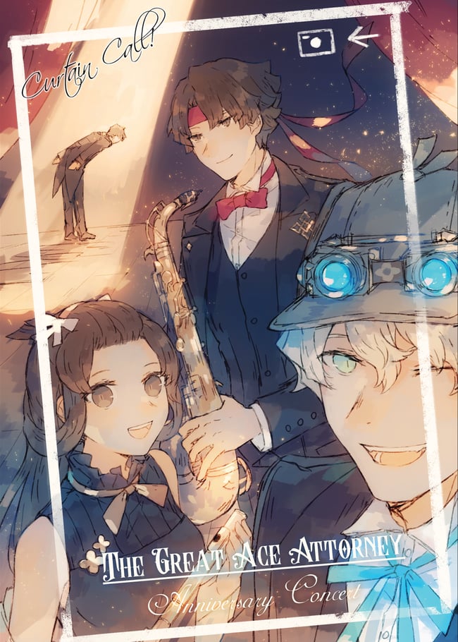 Prints ✦ The Great Ace Attorney Backstage!