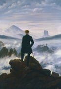  Caspar David Friedrich "Wanderer above the Sea of Fog" poster