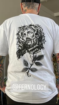 Image 3 of Jesus Rose Morph Tee