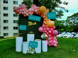 Image of Green  safari wall 8X10