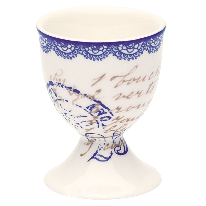 Image of GreenGate Egg Cup ~ Fay White