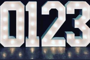 Image of Light numbers 4ft  price per number , available in  012357