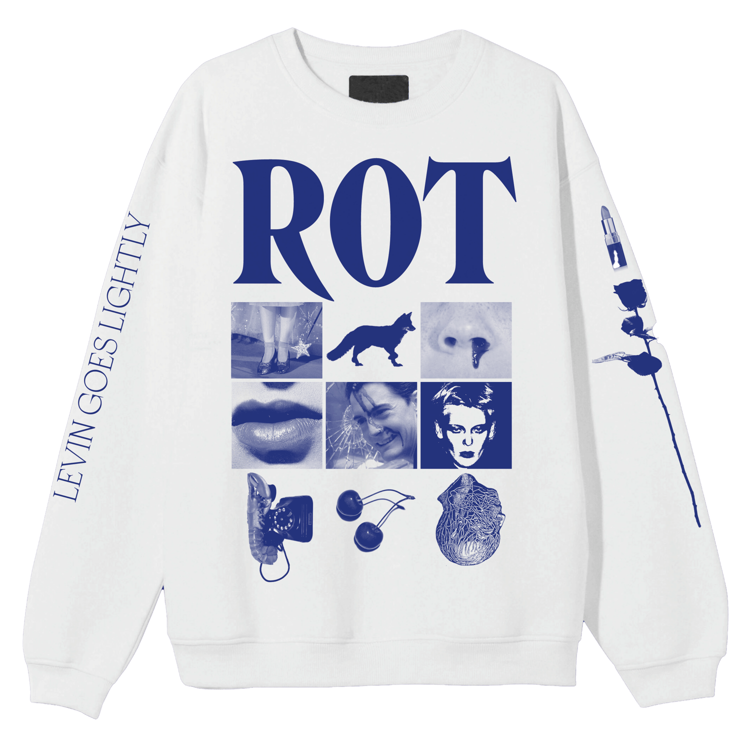 LEVIN GOES LIGHTLY CREWNECK LEVIN GOES LIGHTLY