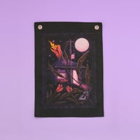 Image 2 of 'AFTER HOURS' - HANDMADE WALL FLAG