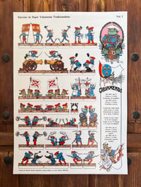 Poster recortable «Ejército croarlista»