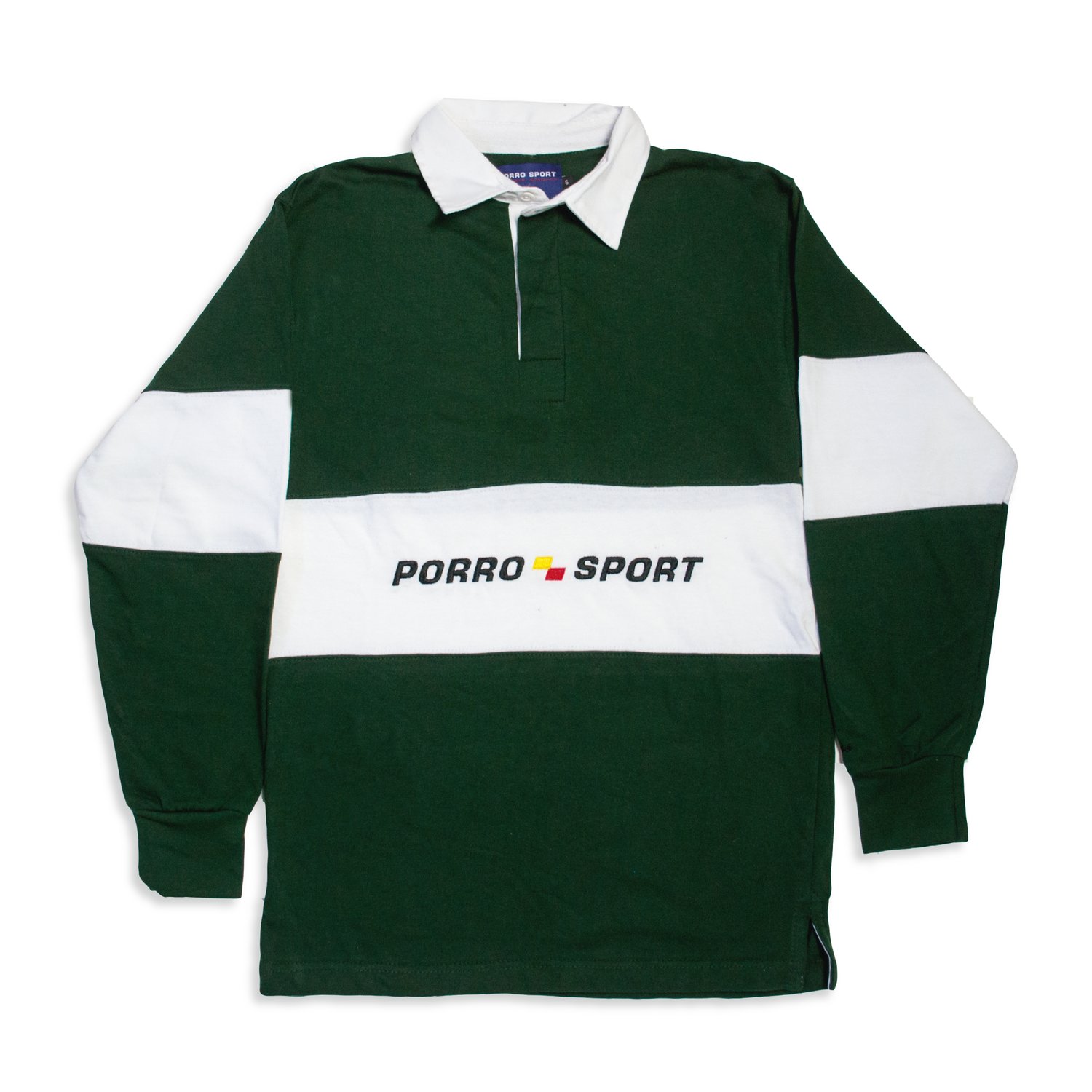 PORRO RACING RUGBY SHIRT OLIVE GREEN