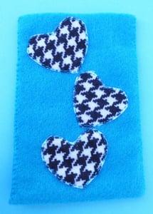 Image of Three Heart Felt Phone Pouch