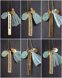 Image 2 of Collier "Jeu de mots"