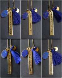 Image 3 of Collier "Jeu de mots"