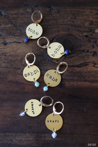 Image 1 of Boucles "Jeu de mots"
