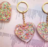 Image 3 of Lover Resin Keychain