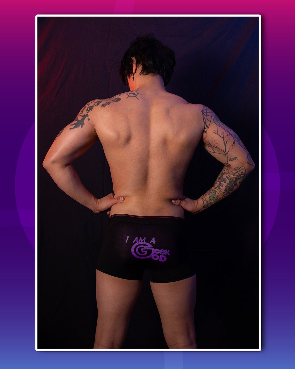 MyGeekGlory God Masc Cut Boxer Briefs