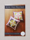 Bear Paw Pillows Pattern (Paper Copy)