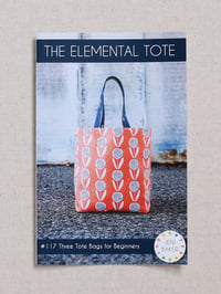 Image 1 of The Elemental Tote Pattern (Paper Copy)