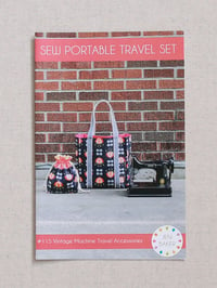 Image 1 of Sew Portable Travel Set Pattern (Paper Copy)