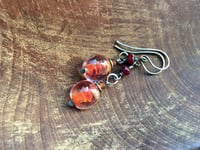 Image 2 of 'Summer Hues' - Vintage glass earrings a 147