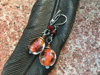 Image 1 of 'Summer Hues' - Vintage glass earrings a 147