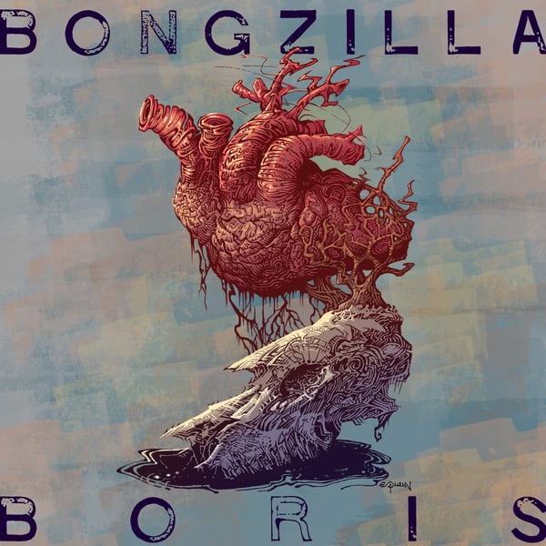 Image of BONGZILLA / BORIS - Split 7" 