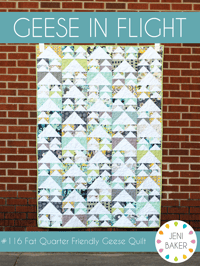 Image 1 of Geese in Flight Quilt Pattern (PDF Download)