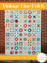 Image 1 of Vintage Nine-Patch Quilt Pattern (PDF Download)