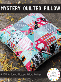 Image 1 of Mystery Quilted Pillow Pattern (PDF Download)