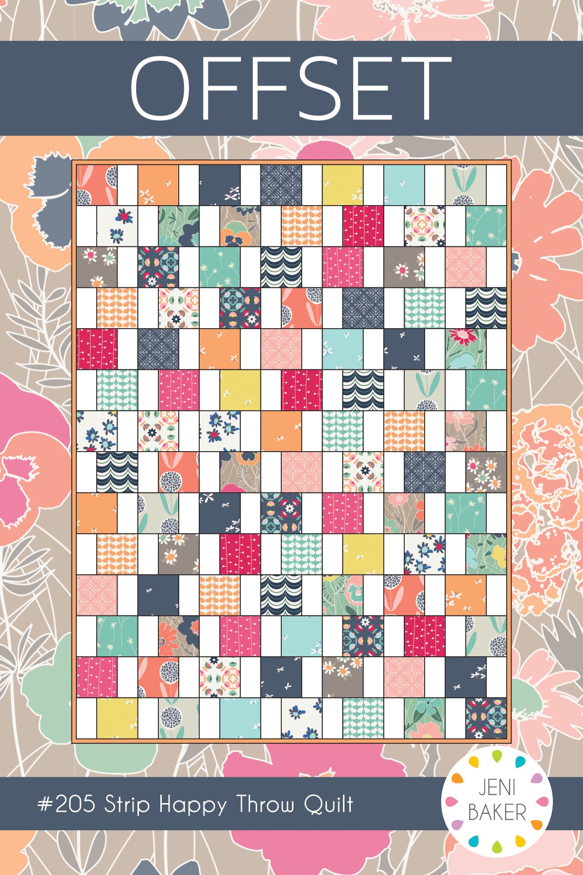 Offset Quilt Pattern (PDF Download) | Jeni Baker Patterns