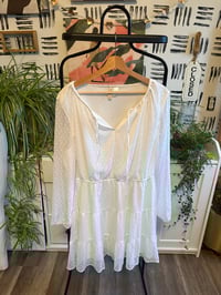 Image 4 of H & M white dress