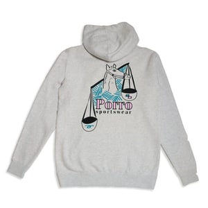DS HOODIE WHITE HEATHER