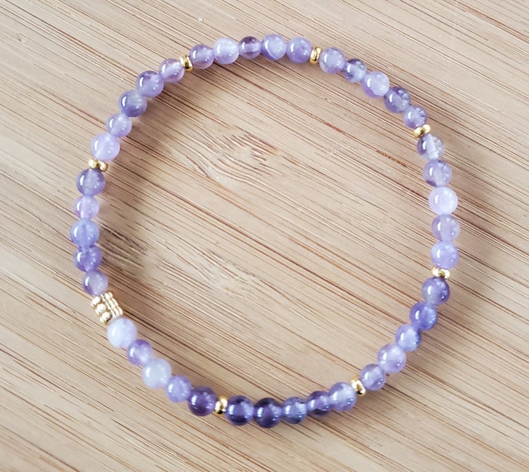Delicate Amethyst Bracelet