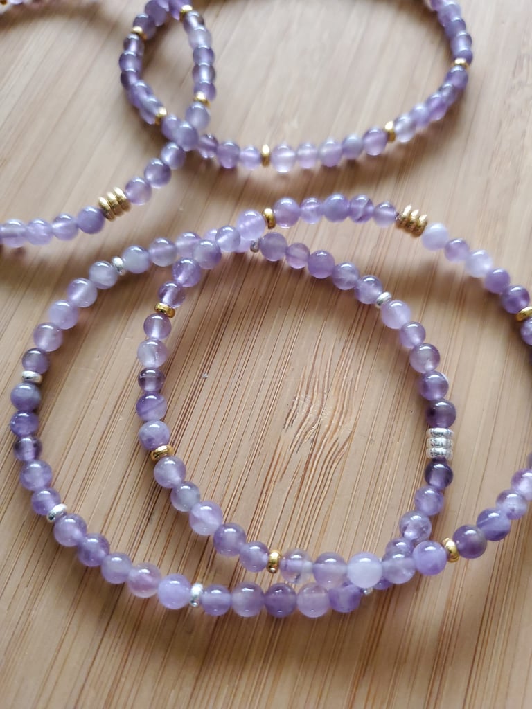Delicate Amethyst Bracelet Image 2