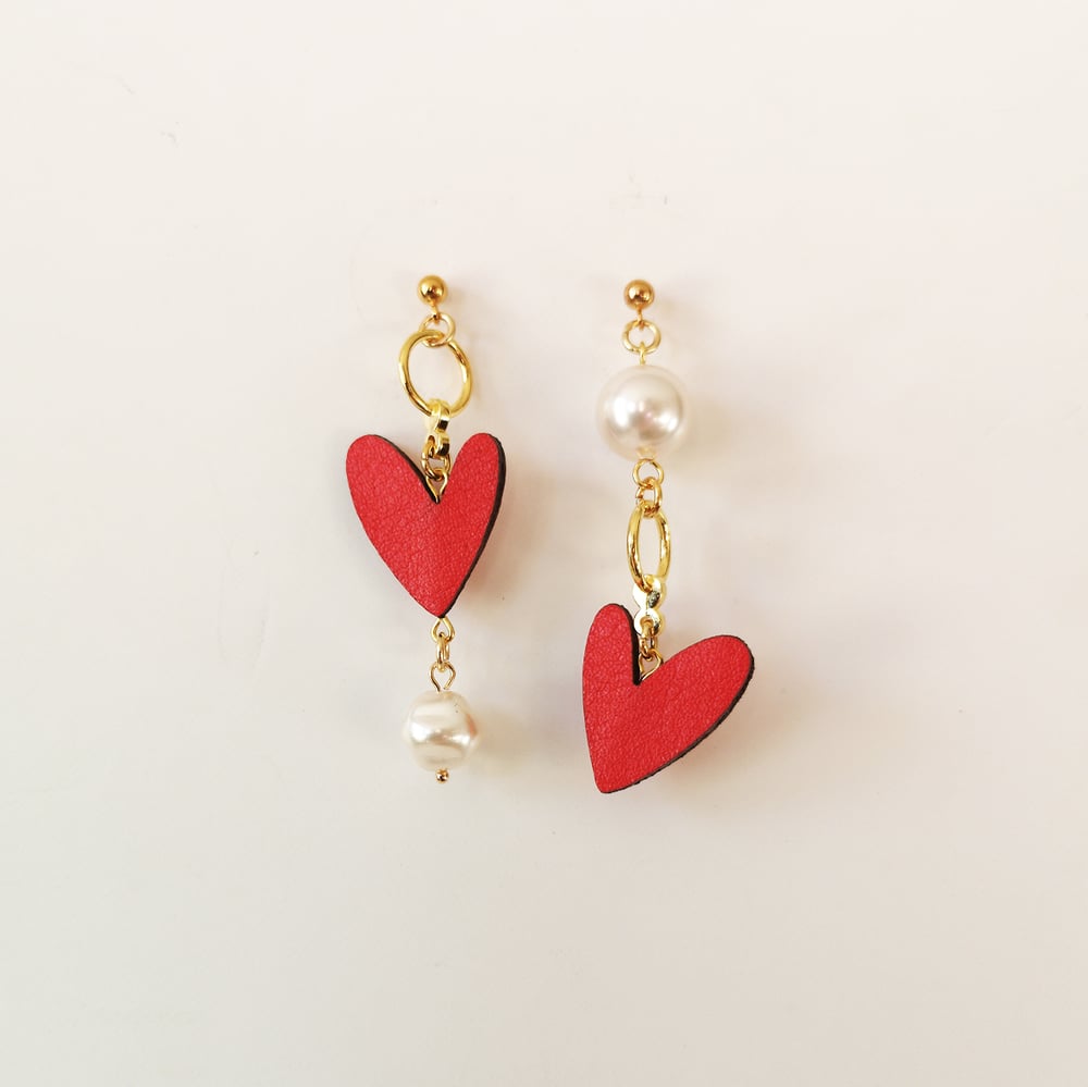 Image of EROS asymmetric earrings