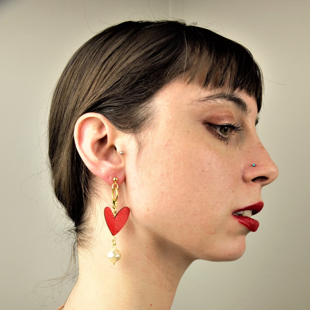 Image of EROS asymmetric earrings