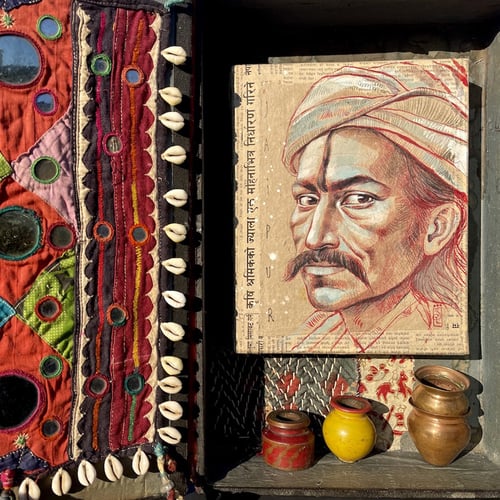 Image of Boîte à trésors - "Sadhu de Jaipur"
