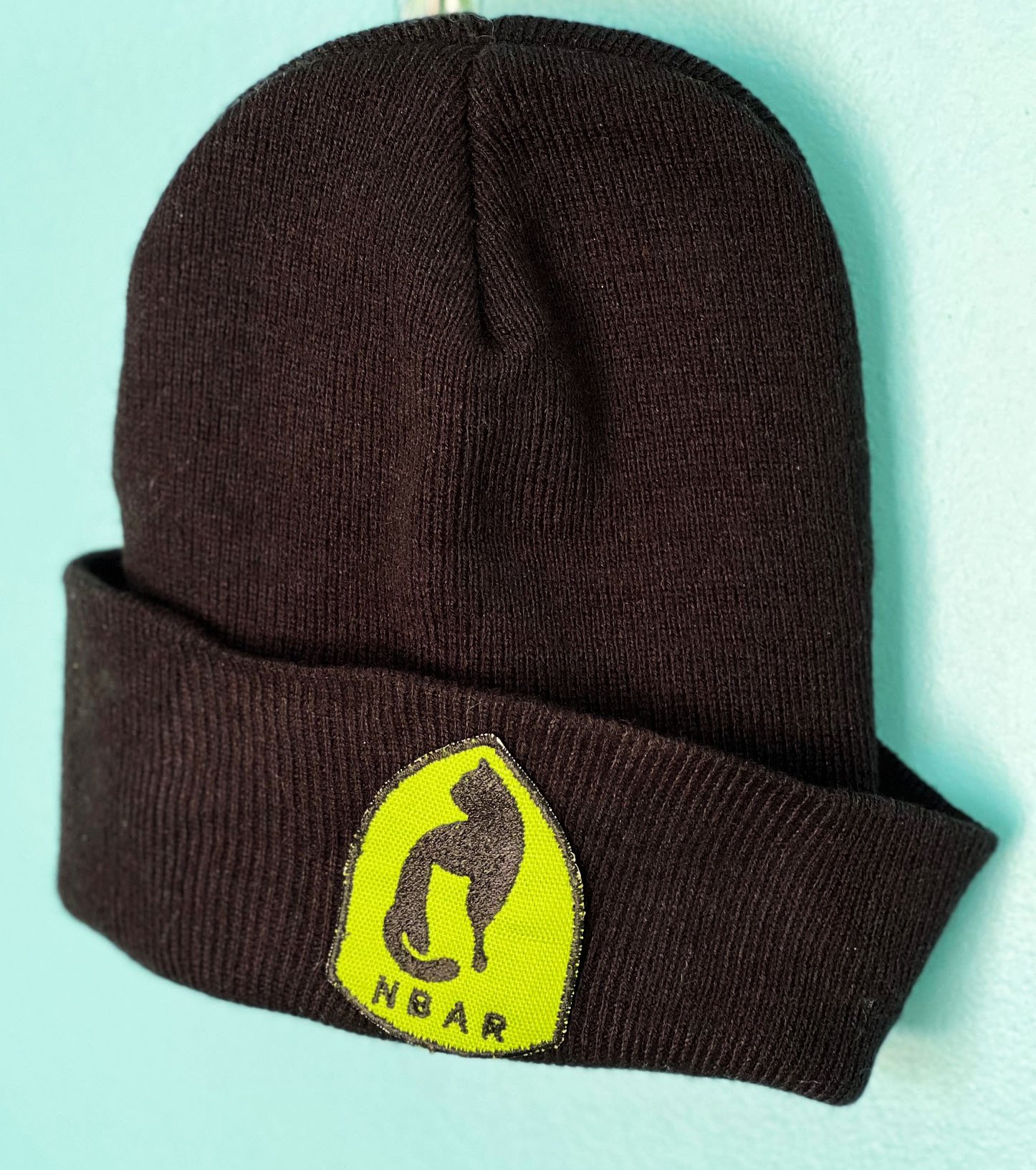 Image of Beanie Hat with Patch