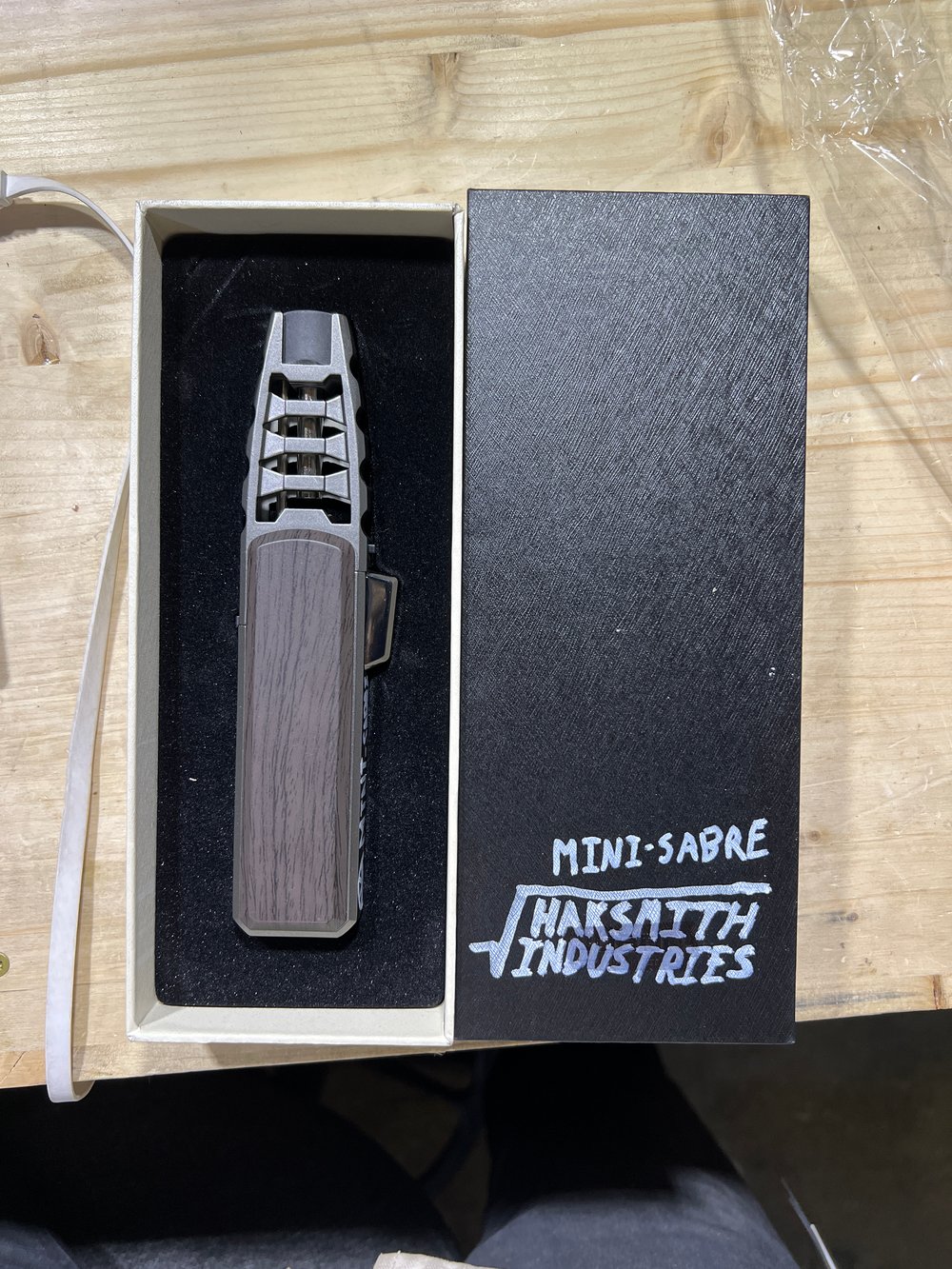 Image of RARE signed mini-sabre