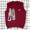 BURGANDY SWEATER VEST