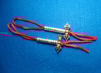 Image 2 of Mala Counters • 5XL Bell & Dorje • 11mm • 925 Sterling Silver