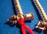 Image 3 of Mala Counters • 5XL Bell & Dorje • 11mm • 925 Sterling Silver