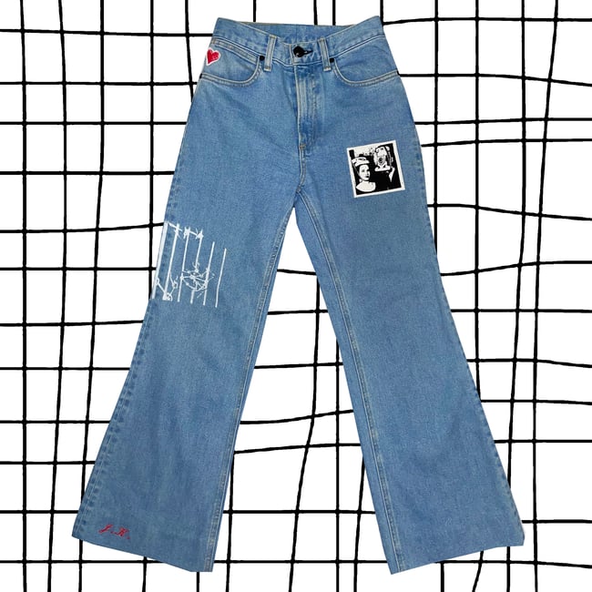  FLARRED  VALENTINE JEANS