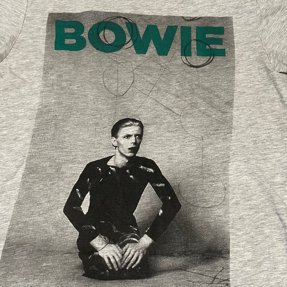 Tee: 2012 H&M David Bowie T-Shirt Women's Large