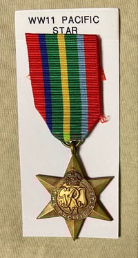Image 1 of WW2 (British) Pacific Campaign Star - Authentic Issue