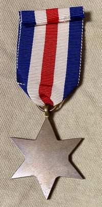 Image 4 of WW2 (British) France & Germany Campaign Star - Authentic Issue